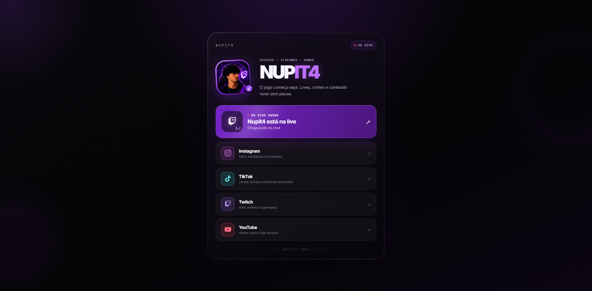 Prévia do projeto Nupit4